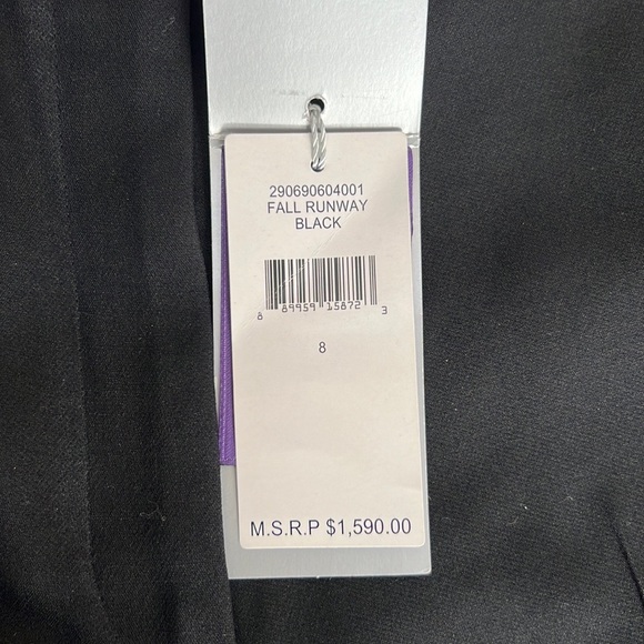 NWT Runway Ralph Lauren Collection Purple Label Tuxedo Pant - Picture 6 of 13